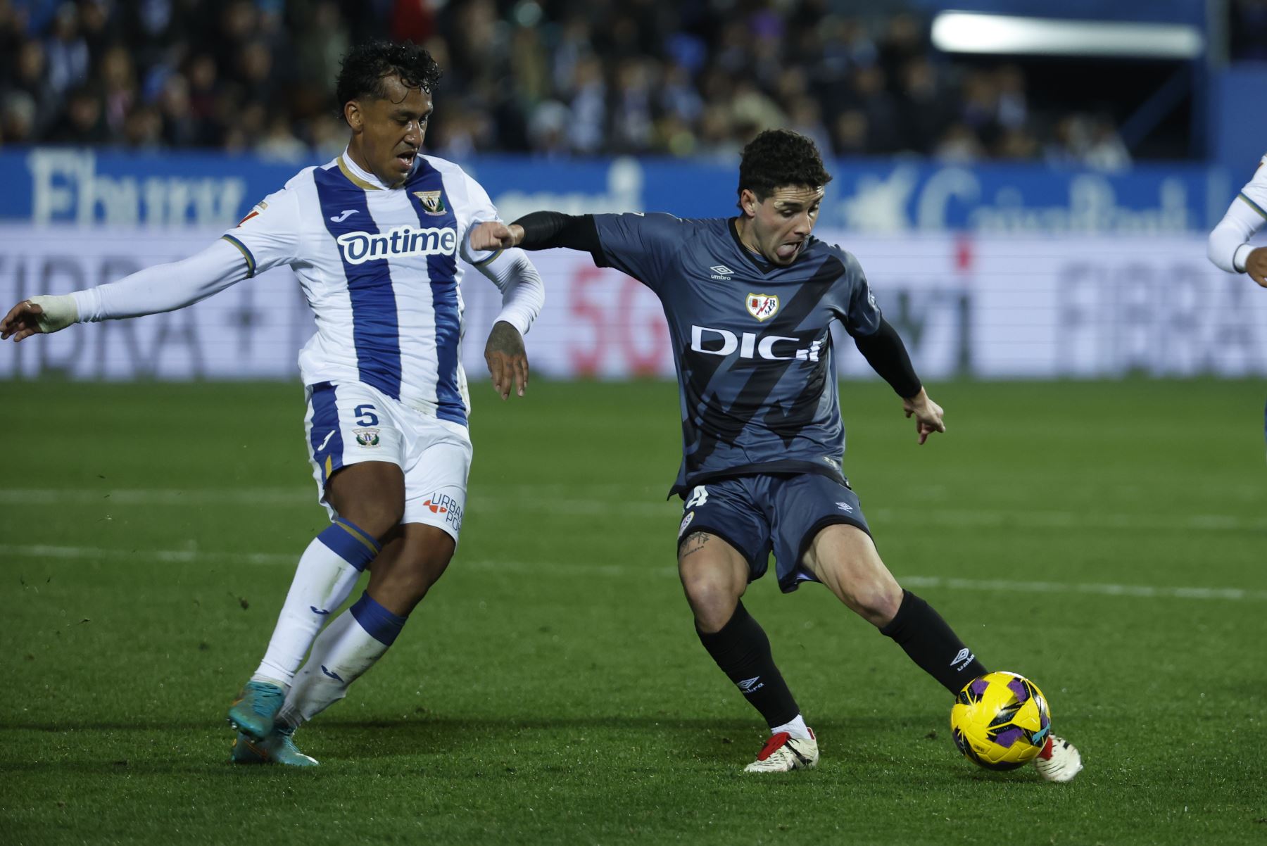 Leganés de Renato Tapia cae ante Rayo Vallecano en LaLiga