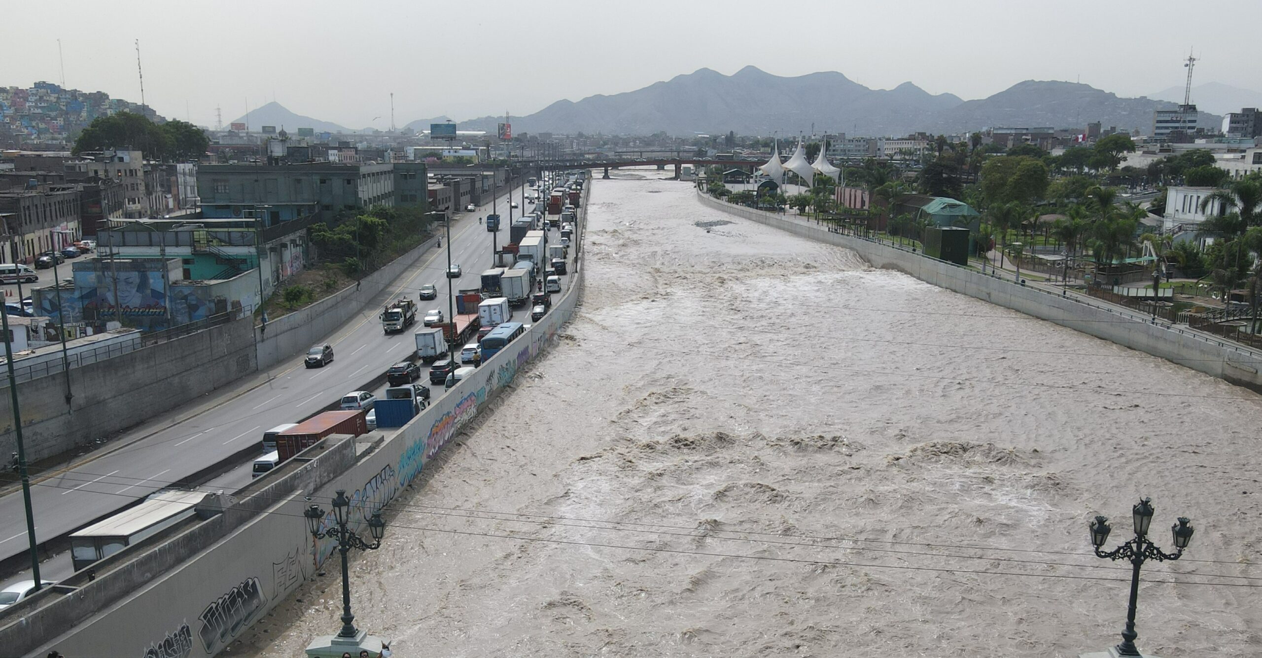 Alerta por crecida del Río Rímac