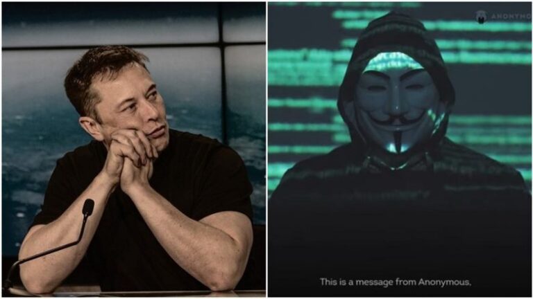 Anonymous arremete contra Elon Musk por impacto negativo en la sociedad