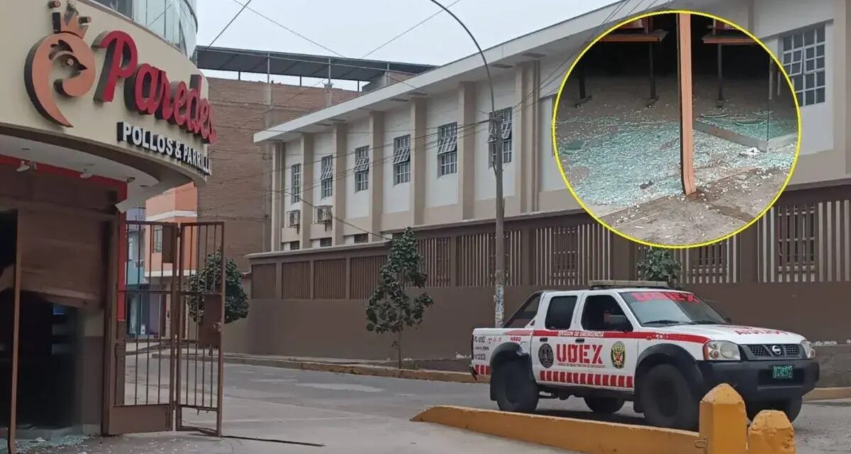 Carabayllo: Sujetos arrojan artefacto explosivo contra una pollería