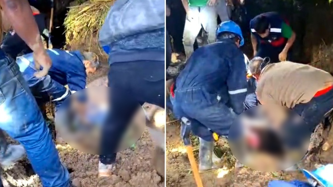 Hallan cuerpo de dos mujeres sepultadas por huaico