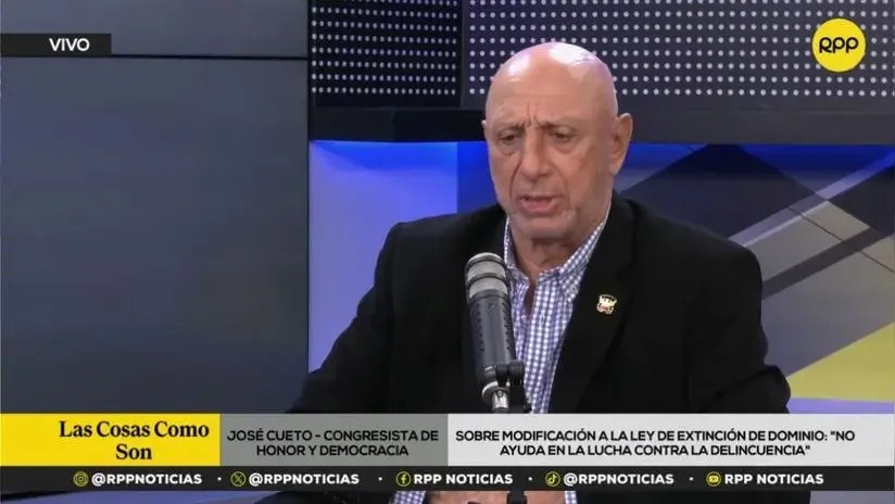 José Cueto: «Yo voté en contra de esta norma»