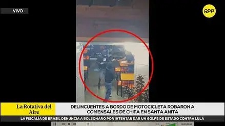 Delincuentes armados asaltaron chifa