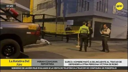 SJM: Delincuente murió durante intento de asalto