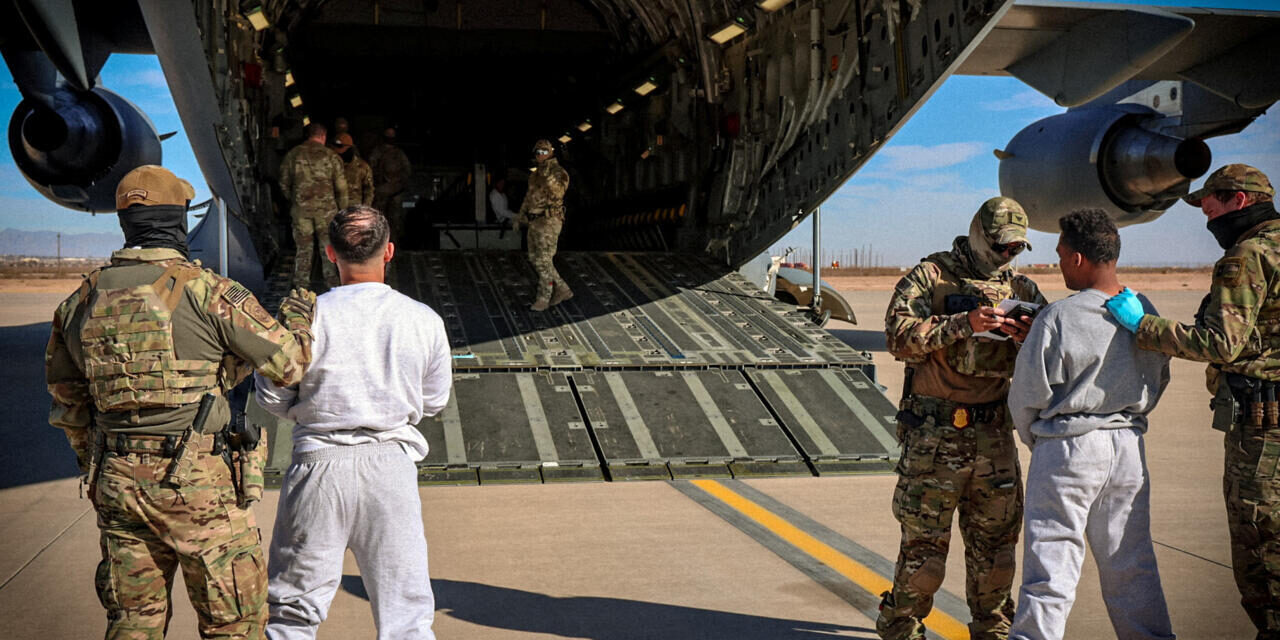 La Casa Blanca confirma envío de presuntos miembros del Tren de Aragua a Guantánamo