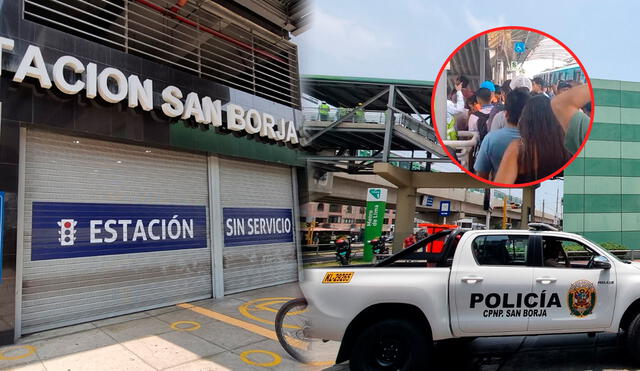 Hombre fallece dentro de estación San Borja de la Línea 1