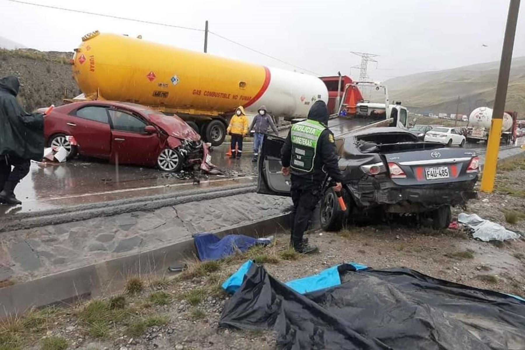 Accidente en la Carretera Central deja 5 muertos