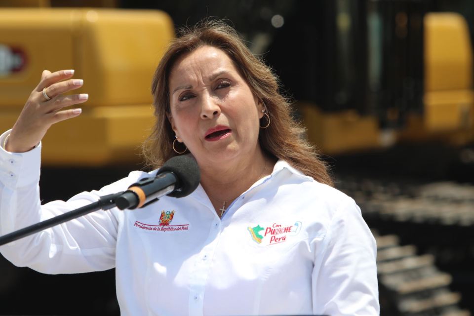 Rechazo a Dina Boluarte llega al 96% en la región norte del país