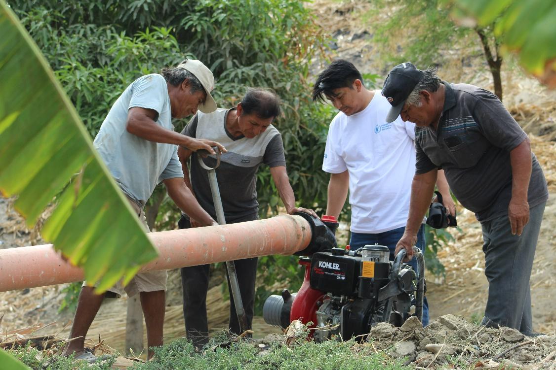 Campesinos de Piura sacaron adelante sus cosechas y economía familiar con apoyo de motobombas en crisis hídrica