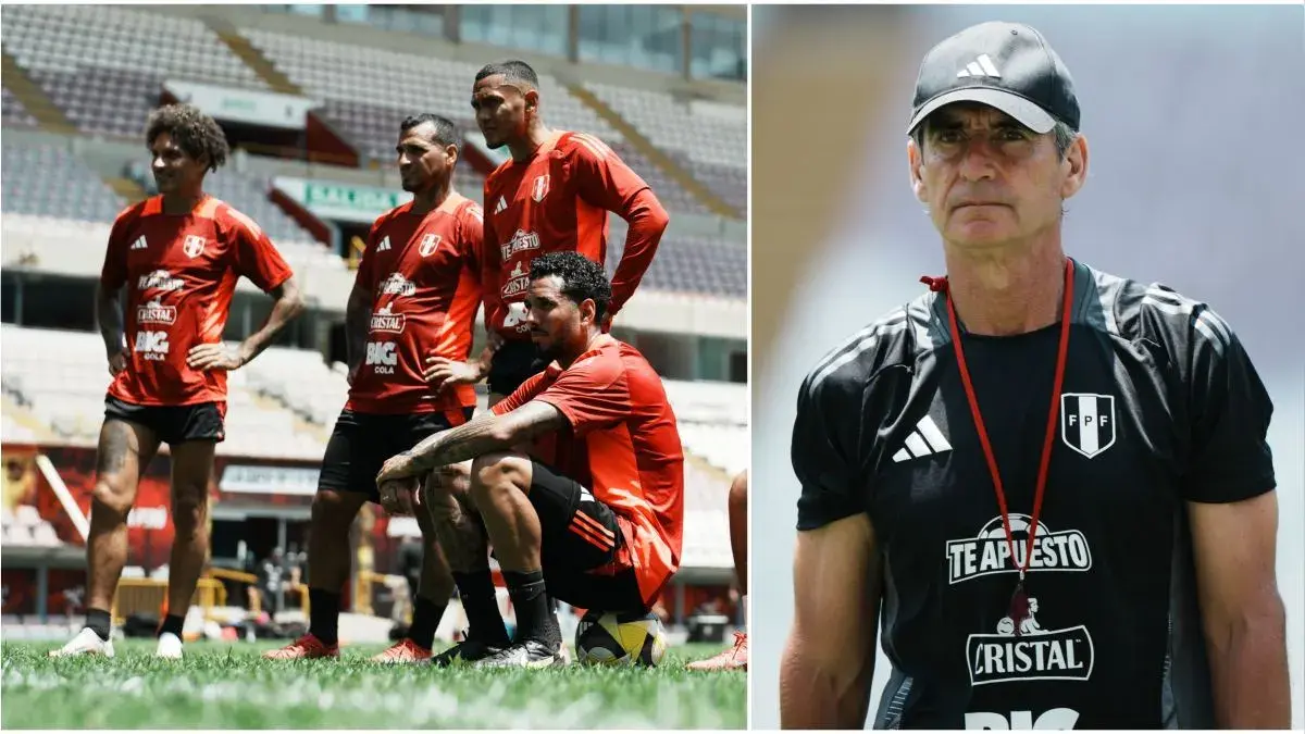 Óscar Ibánez probó equipo ofensivo para enfrentar a Bolivia