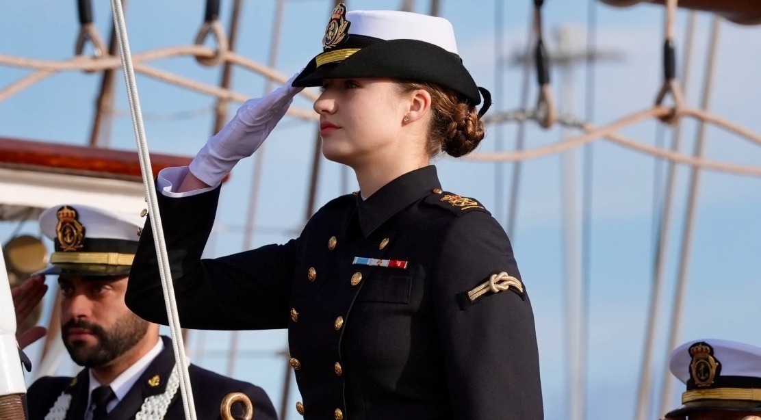 La princesa Leonor visitará Perú como parte de su travesía militar