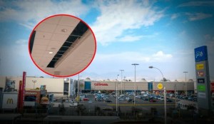 Clausuran Plaza Lima Sur por desprendimiento de techo en zona de comidas