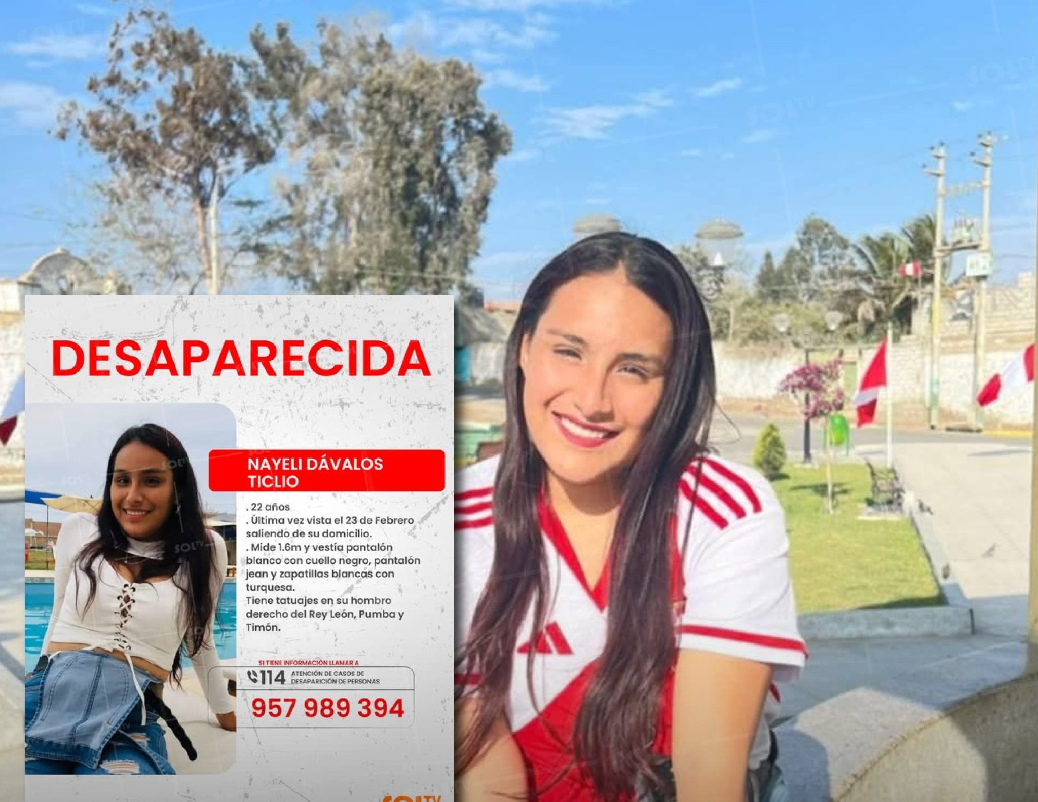 Enfermera que ayudó a heridos del Real Plaza Trujillo desaparece