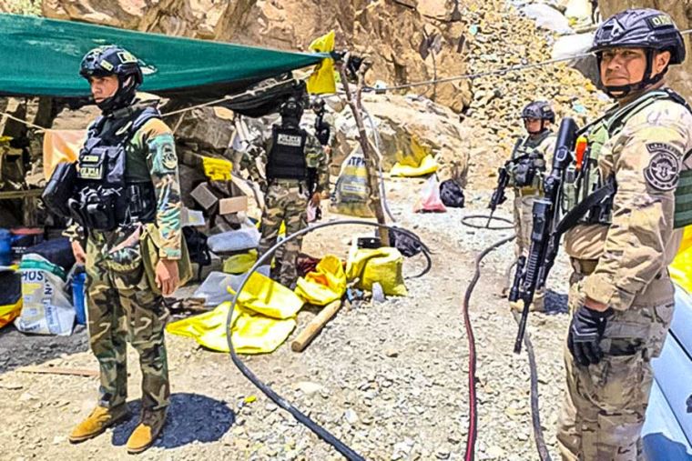 Operativos contra la minería ilegales destruyen bienes en S/123 Millones