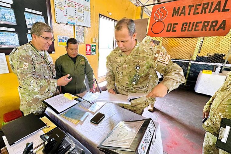 Defensa lanza operativo sorpresa para fiscalizar armas y municiones