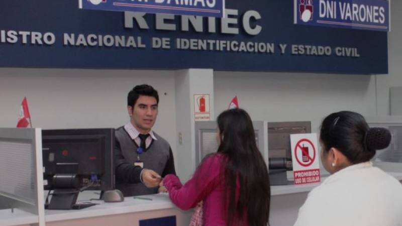 Reniec amplía plazo para actualizar el DNI hasta octubre