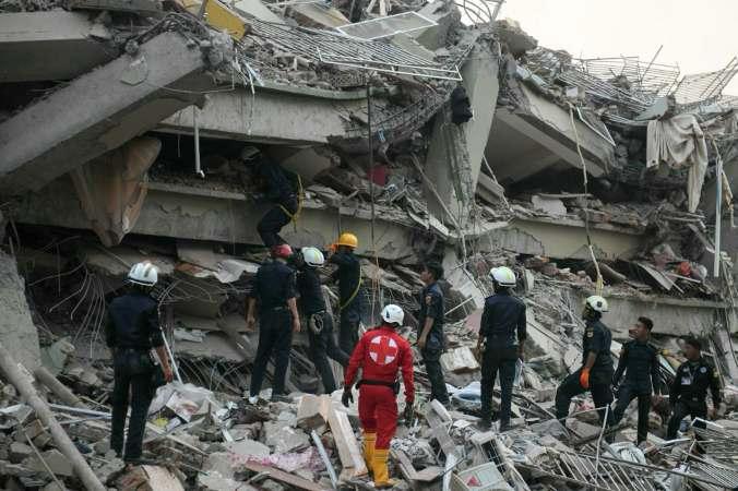 Terremoto en Myanmar ya deja más de 1 600 muertos y 3,408 heridos