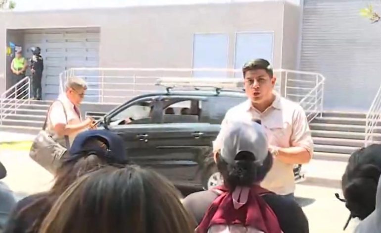 Extorsiones en colegios de Los Olivos generan protestas