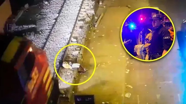 Ate: Joven se quedó domido en rieles y fue embestido por un tren