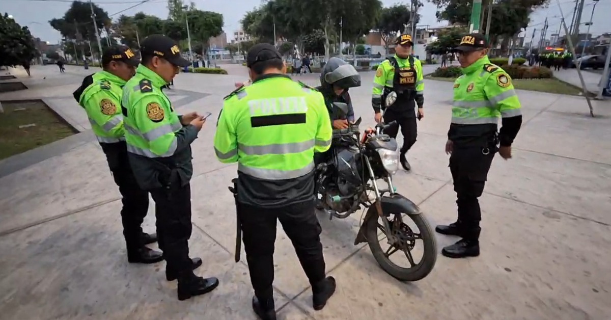 SMP: Realizan operativo simultáneo tras estado de emergencia