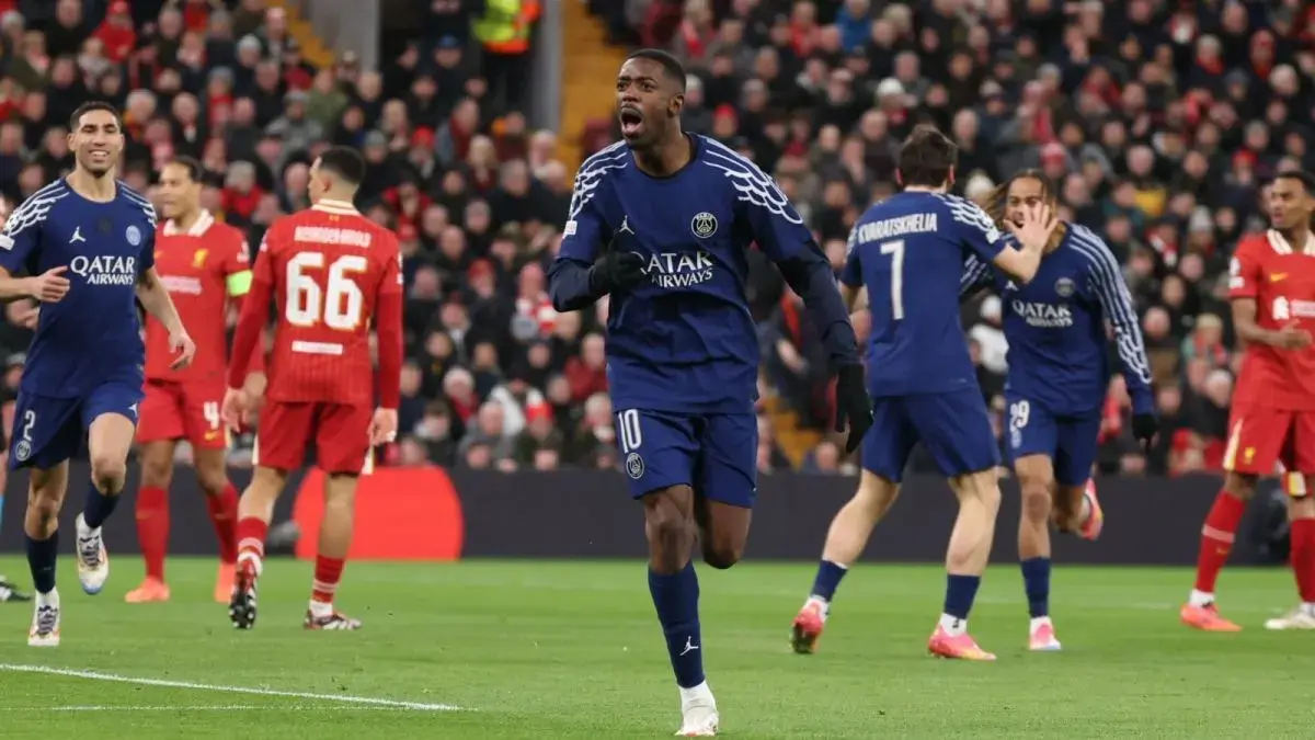 PSG eliminó a Liverpool en Anfield