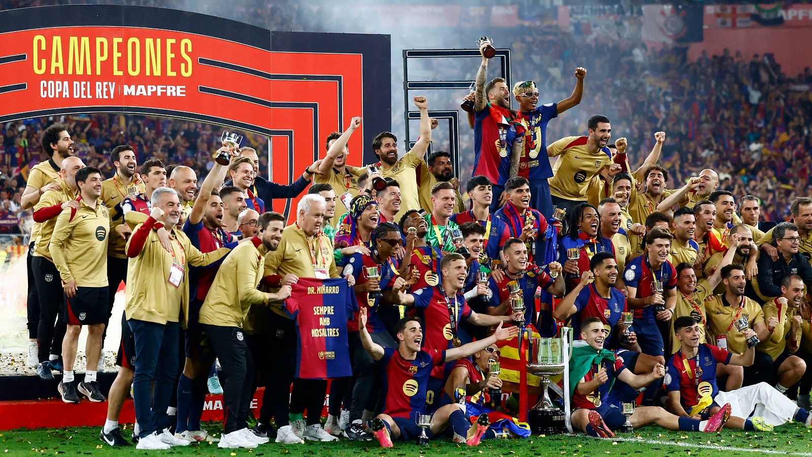 Barcelona campeón de la Copa del Rey