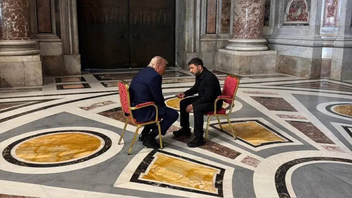 El funeral del papa Francisco reúne a Trump con Zelenski