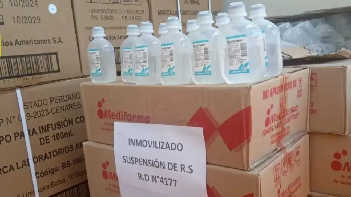 Medidores de calidad de suero de Medifarma estaban dañados