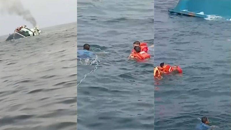 14 pescadores sobreviven a dramático naufragio frente a Huacho
