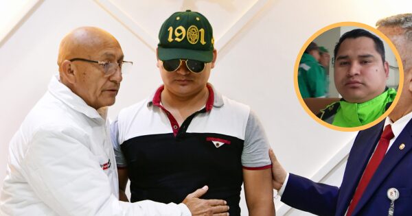 Policía herido viaja a Colombia para evitar perder la visión