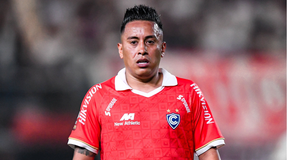 Christian Cueva pierde más del 90% de su valor en el mercado futbolístico