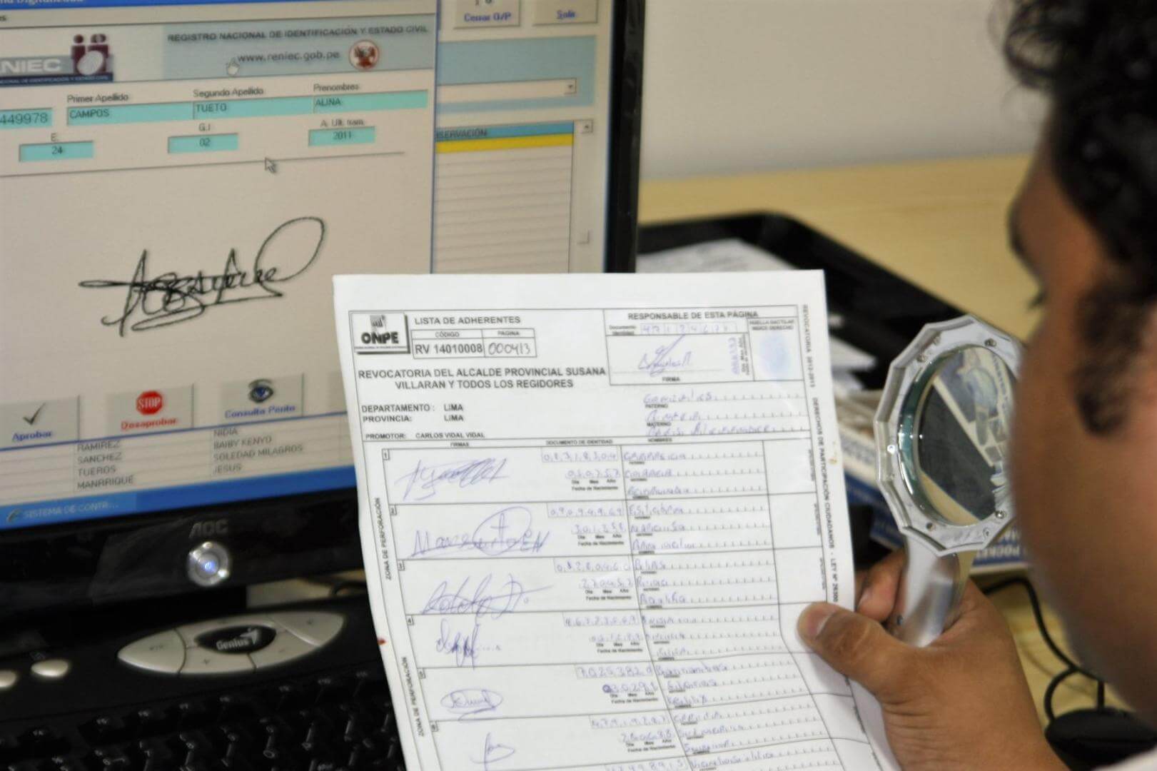 Más de 30 partidos bajo sospecha por firmas falsas