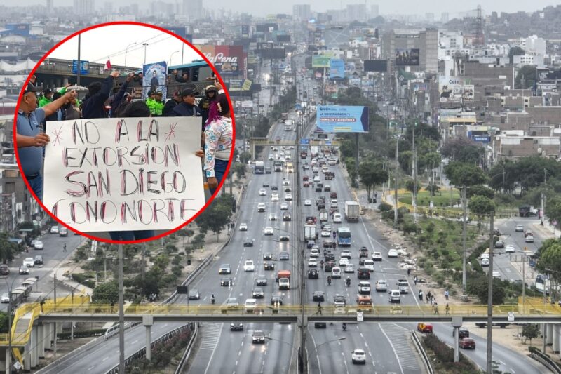 Transportistas anuncian paro para el jueves 10 de abril