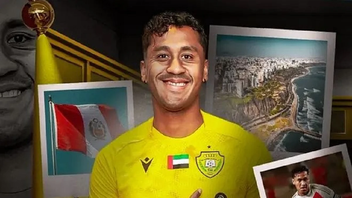 Renato Tapia fichó por el Al-Wasl de Emiratos Árabes Unidos