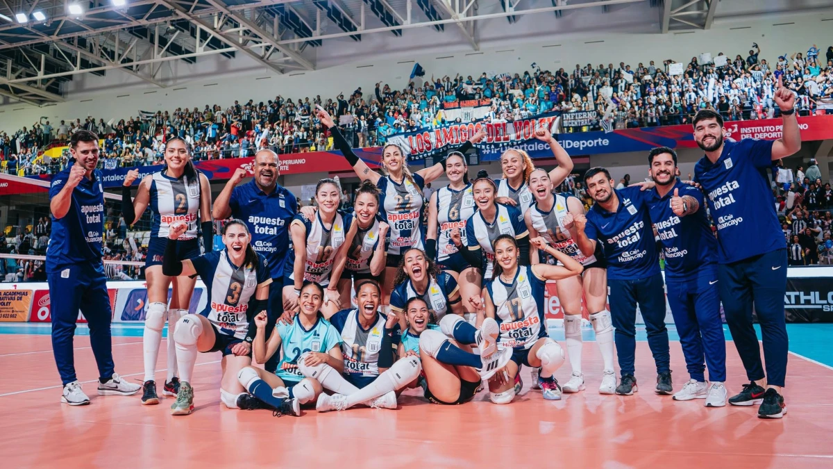 Alianza Lima bicampeón de la Liga Peruana de Vóley