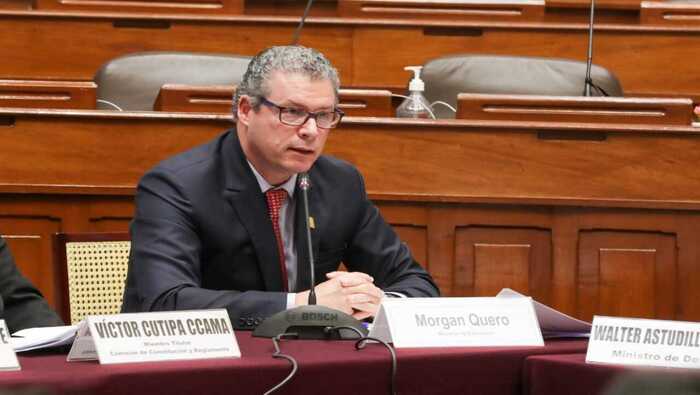 Minedu gastó S/55 mil para mejorar la imagen de Morgan Quero