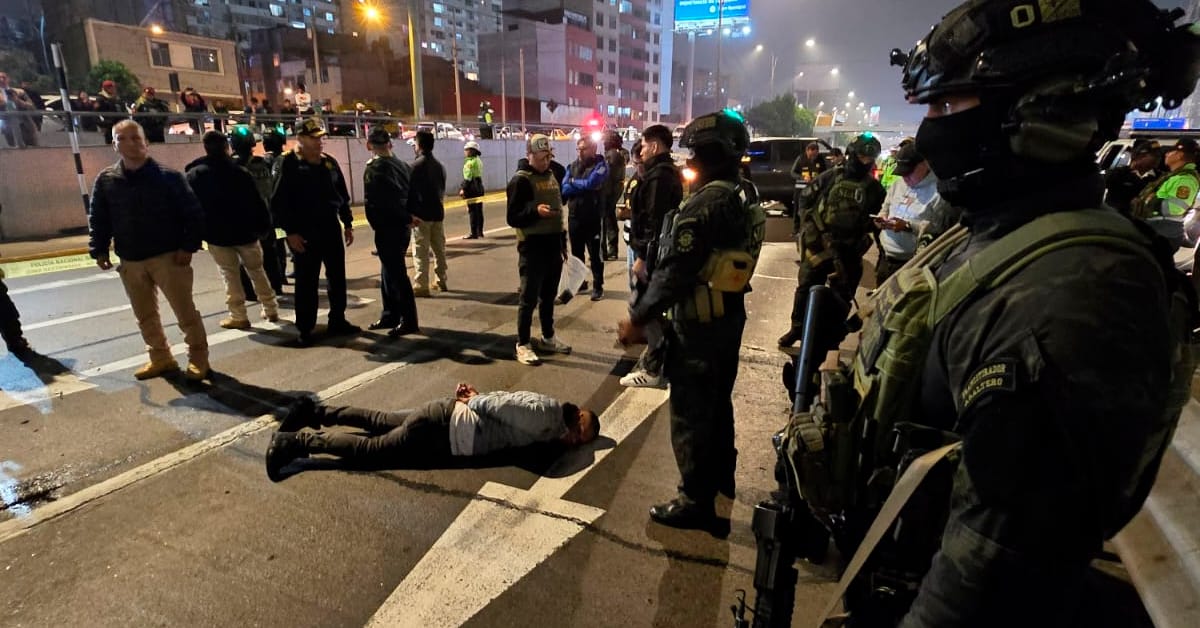 Delincuente abatido tenía libertad condicional