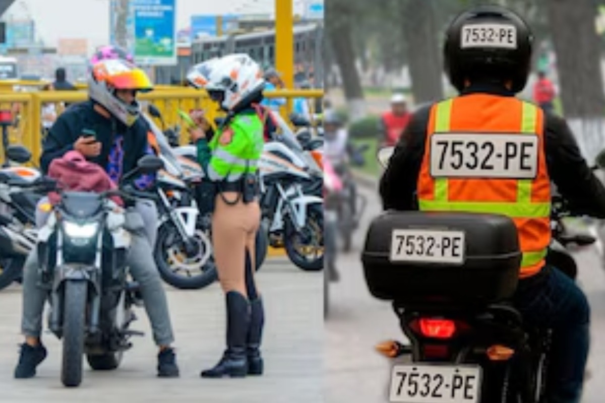 Motociclistas exigen anular norma que los obliga a usar chaleco con placa