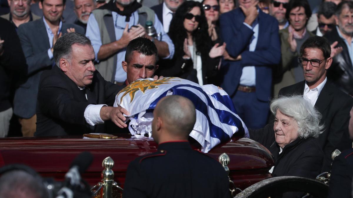 Pepe Mujica es velado en Congreso de Montevideo