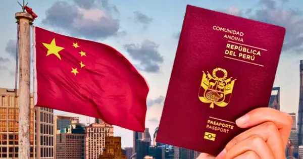Peruanos ya no necesitarán visado para ir a China