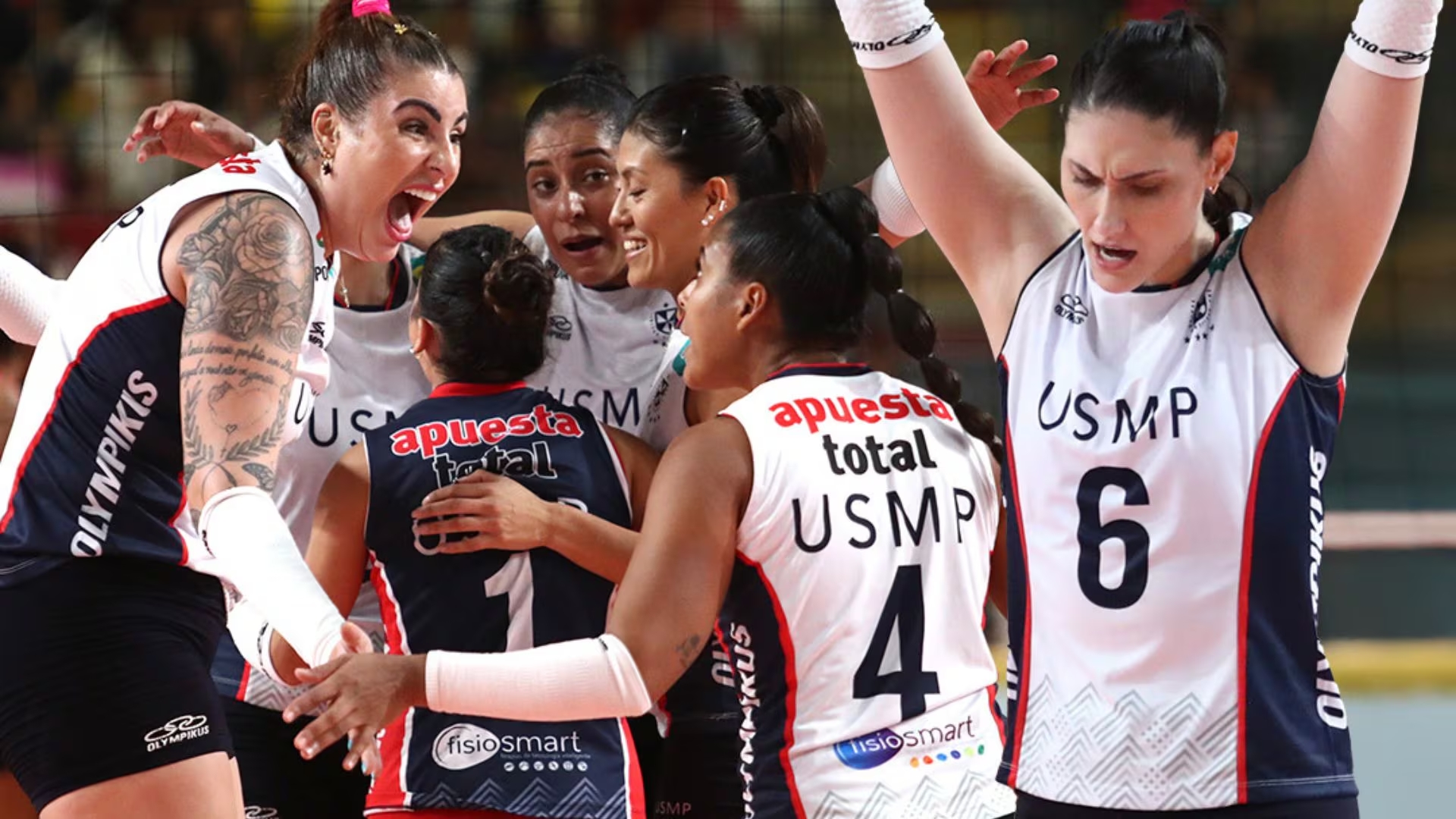 USMP venció a la 'U' y forzó el tercer juego en la Liga de Voley