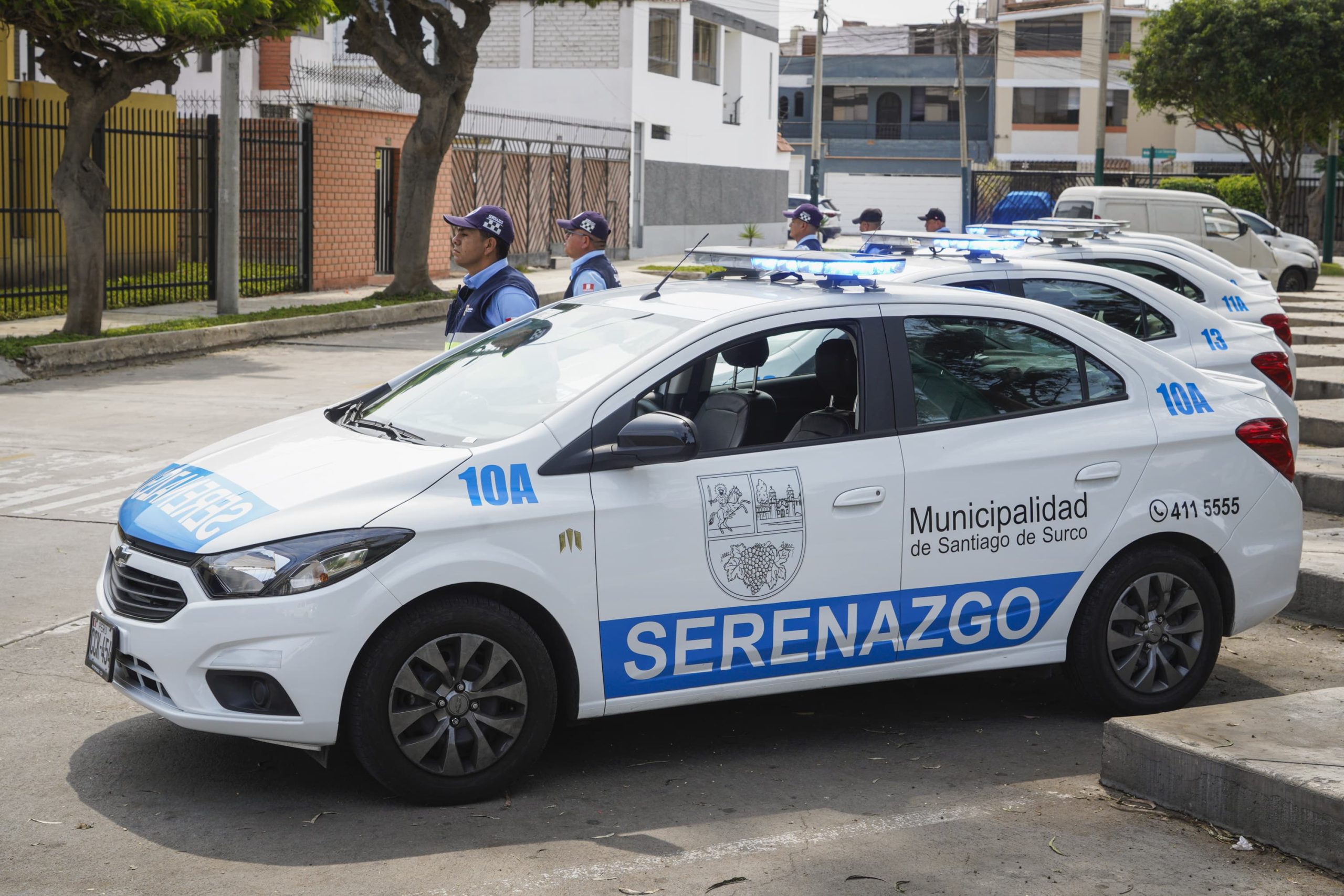 Surco renovará su flota de patrulleros con 105 modernos vehículos equipados con GPS y cámaras de video