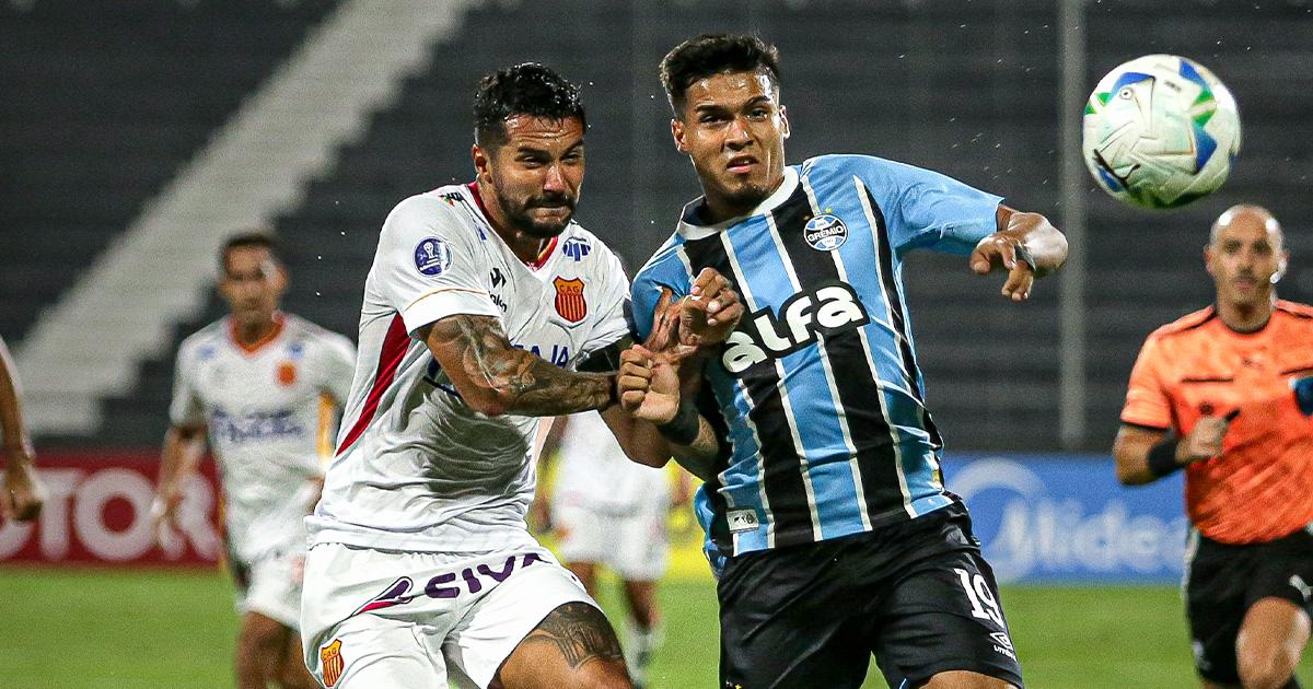 Atlético Grau sacó buen empate ante Gremio en la Sudamericana