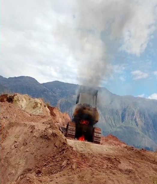 Ataque en Ayacucho por conflicto minero deja heridos