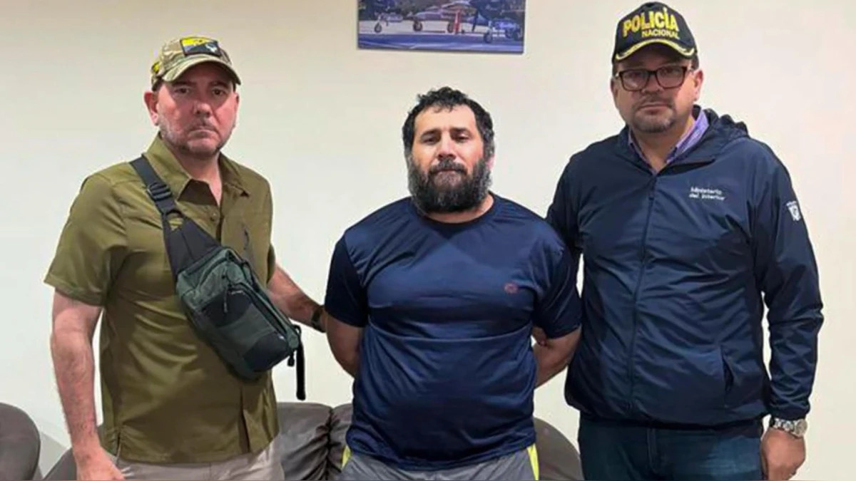 Capturan al narcotraficante y líder criminal ecuatoriano ‘Fito’