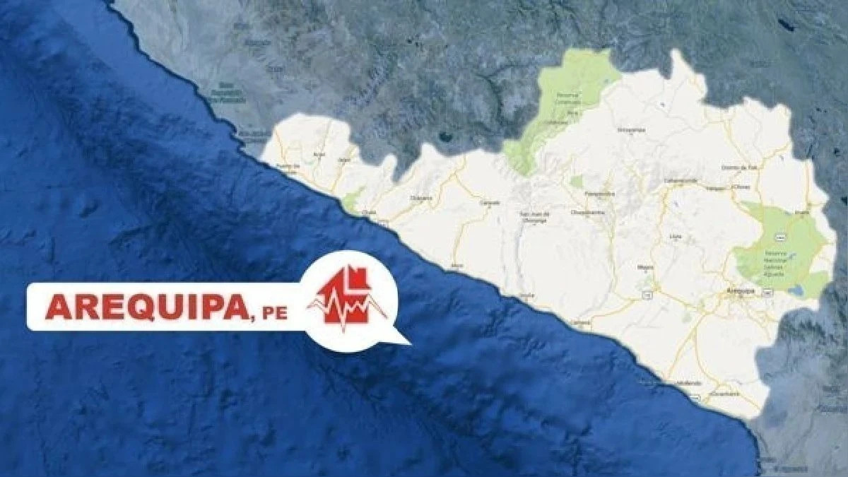 Dos sismos de media intensidad remecieron Arequipa