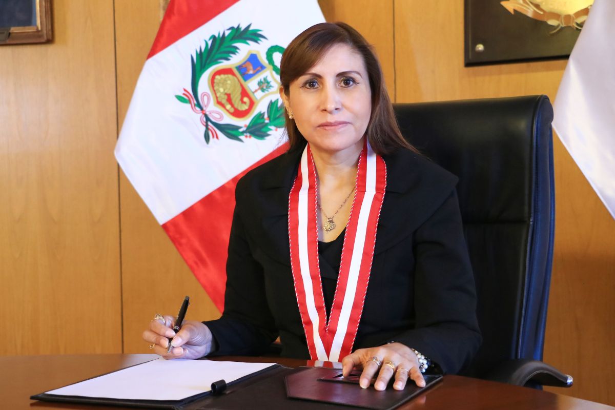 Patricia Benavides llegó al Ministerio Público para retomar su cargo