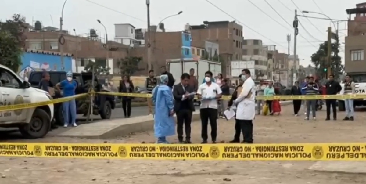 Atacan a tiros a hombre en frontis de colegio de SMP