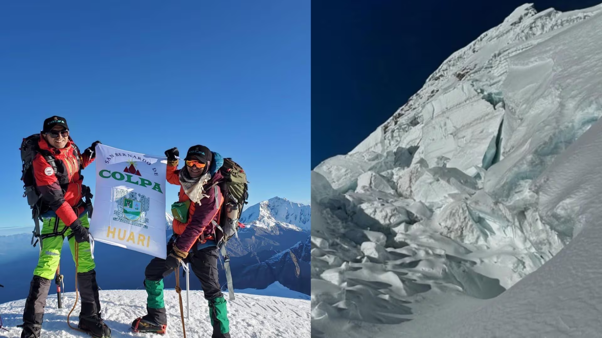 Dos turistas japonesas quedan atrapadas en el nevado Huascarán