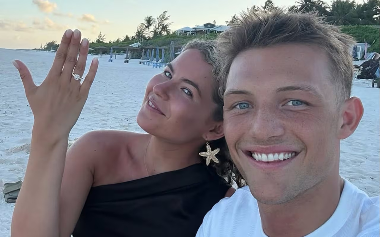 Oliver Sonne pide matrimonio a su novia Isabella en las Bahamas
